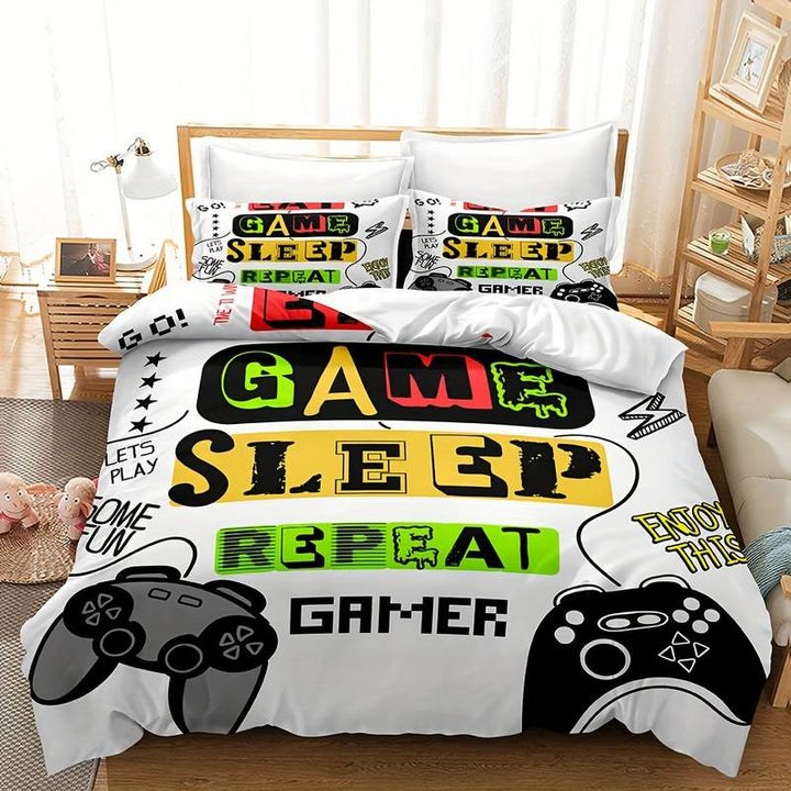 GameDreamer: Luxury Duvet Cover for Adventurous Bedrooms Kalsten