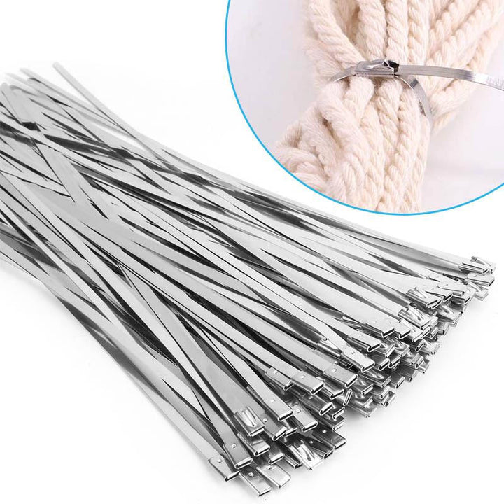 Multipurpose Metal Cable Ties (100 PIECES) | Kalsten