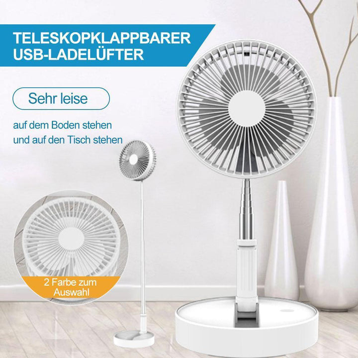 Telescope collapsible USB charging fan | Kalsten