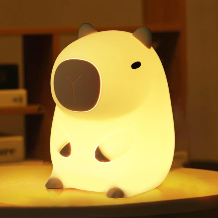 Cute CapySnuggle Night Light - Warm Light in Capybara Design Kalsten