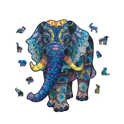 Skanto | 3D Wooden Animal Puzzle