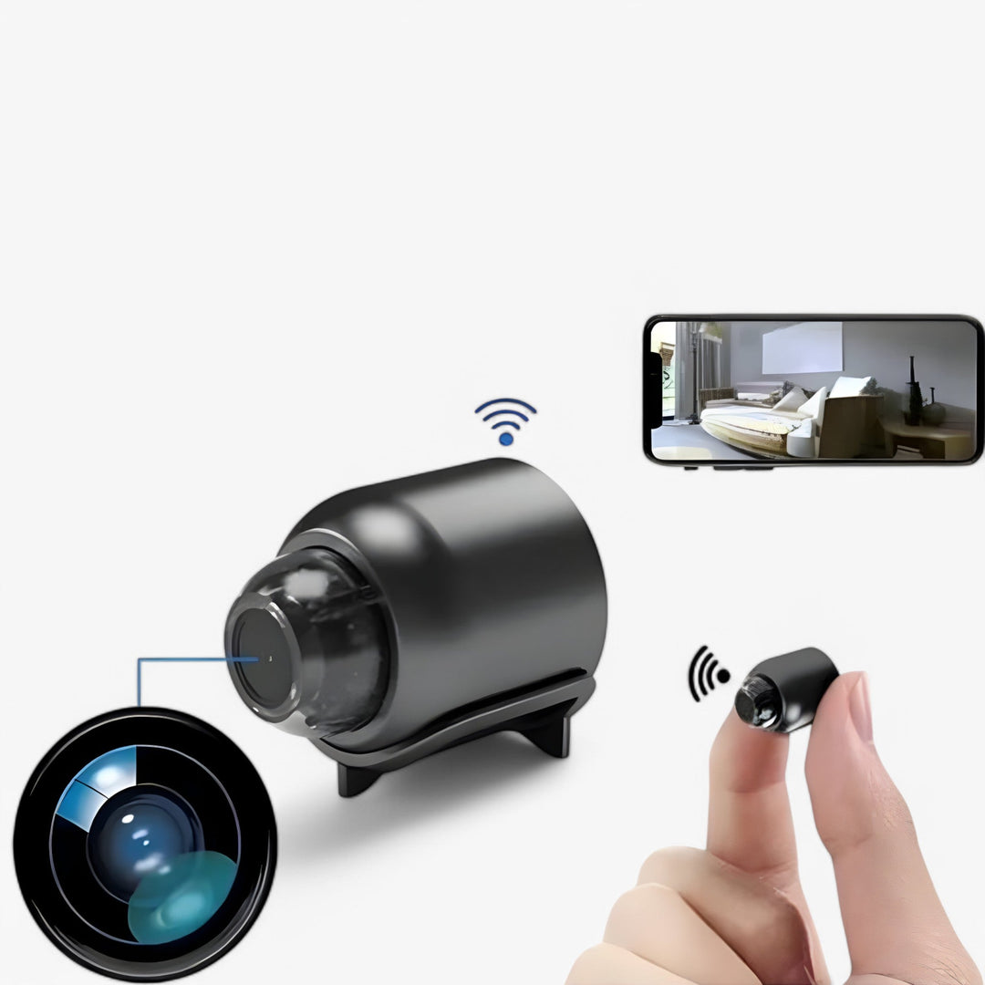 Uniko HD Mini Security Camera – Wireless 1080P Surveillance with Night Vision & Motion Detection | Kalsten