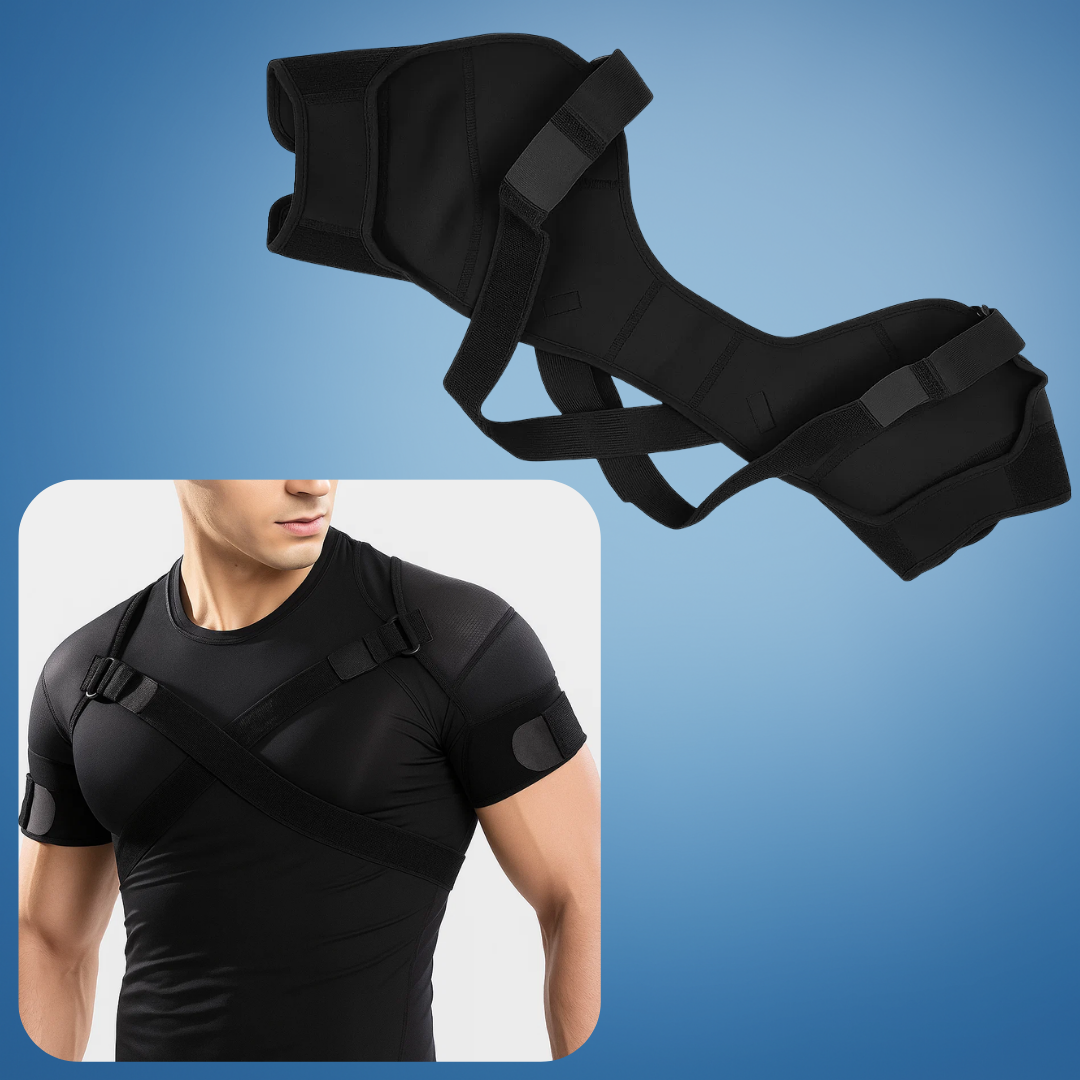 Cross-Compression Stability – Breathable Mesh Comfort – Relieves Shoulder Pain & Improves Posture Kalsten