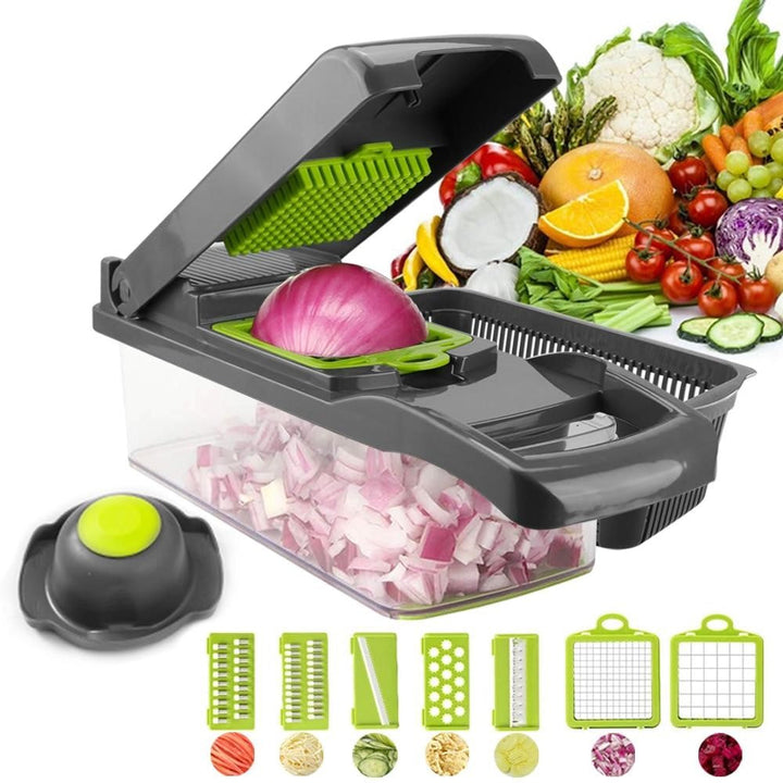 GT-Chopper 7-in-1 Vegetable & Fruit Slicer Dicer | Kalsten