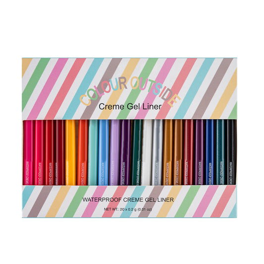 20 PCS Colored Eyeliner Pencil Set | Bowlift
