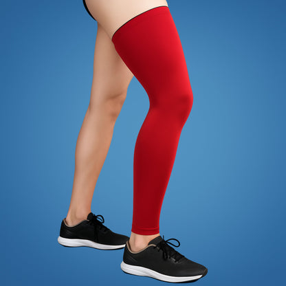 FlexiRelief | Full Leg Compression Sleeve – Knee Support – Graduated Pressure – Pain Relief – Recovery – Swelling Reduction Skanto