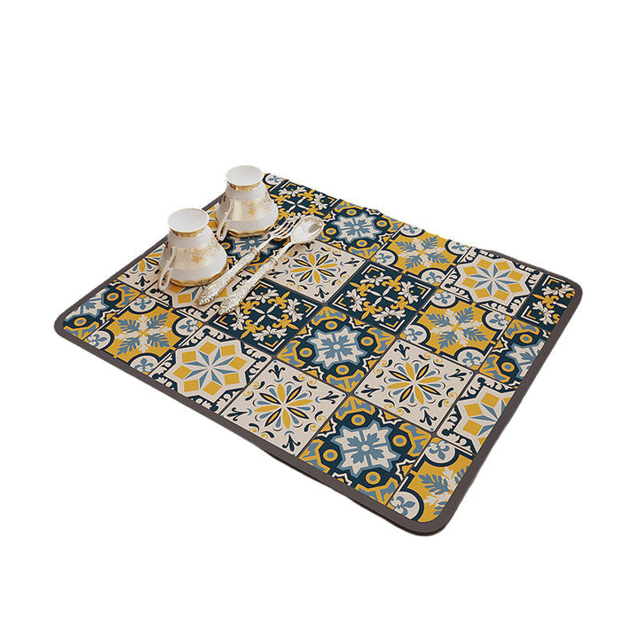 Kalsten | Retro Quick-drying Water-repelling Mat for Kitchen-Bar-Countertops
