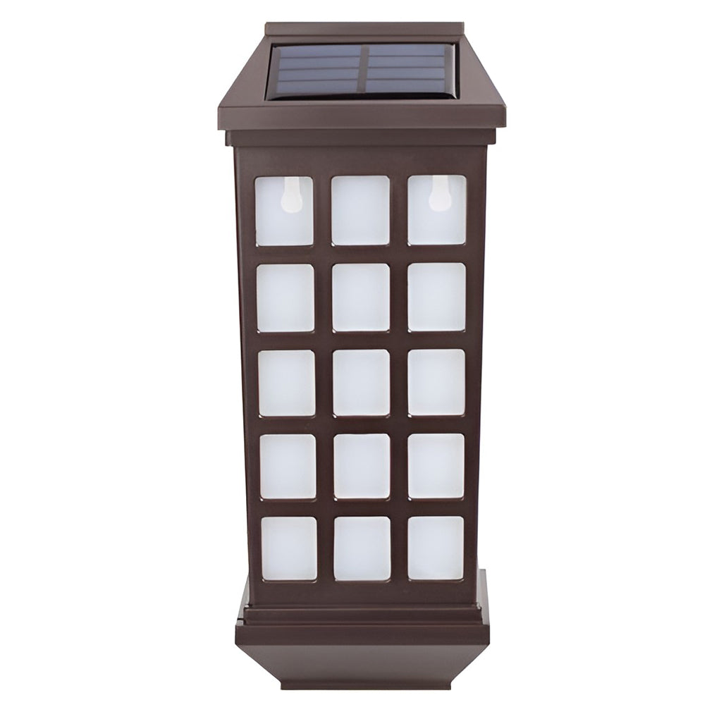 Solar LED Light-controlled Motion Sensor Modern Outdoor Wall Lamp | Kalsten