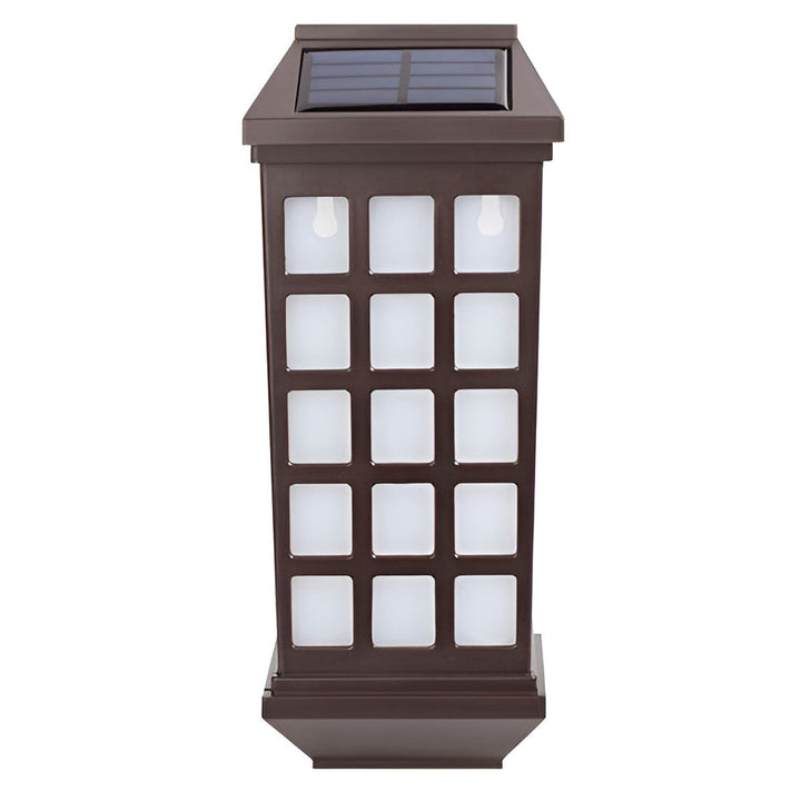 Solar LED Light-controlled Motion Sensor Modern Outdoor Wall Lamp | Kalsten