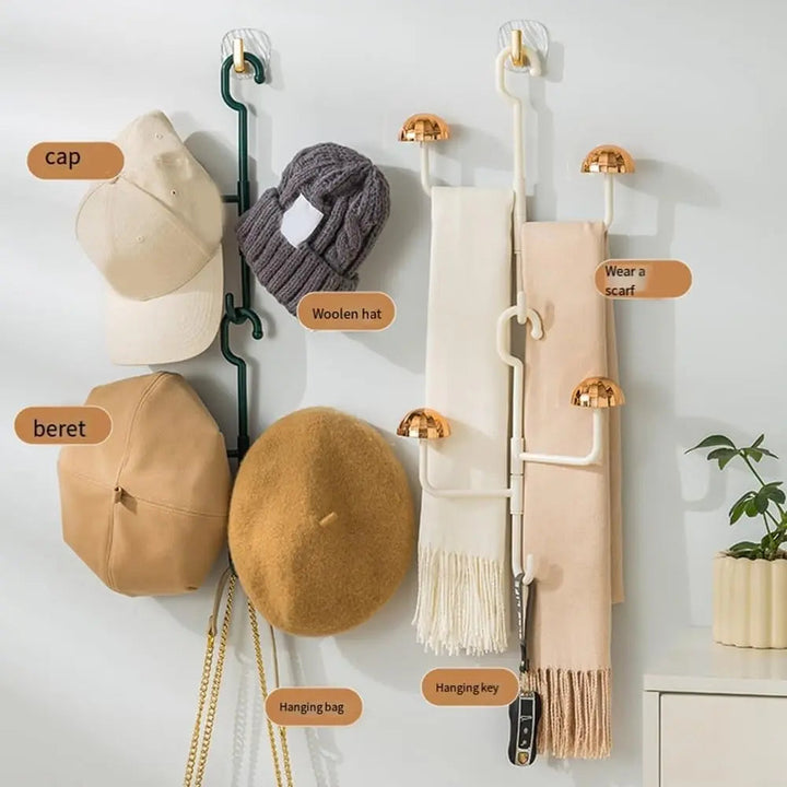 Kalsten | 360° Redating Hanging Storage – Elegant Organizer for Clothing, Hats & Accessories