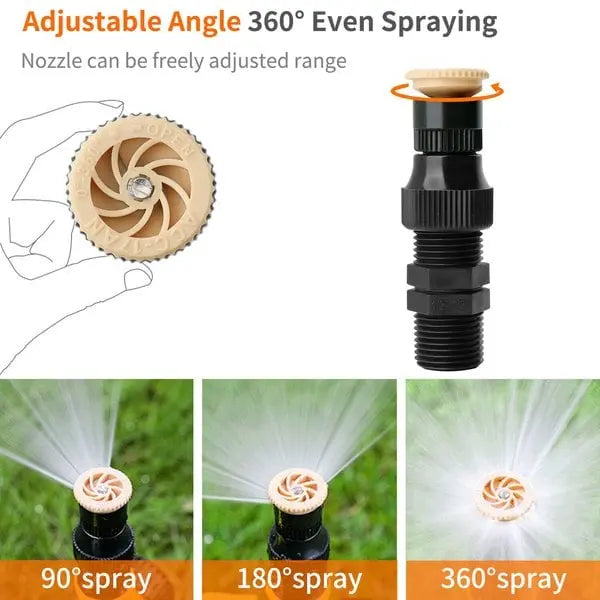 Kalsten | 360° Adjustable Garden Sprinkler – Adjustable Irrigation