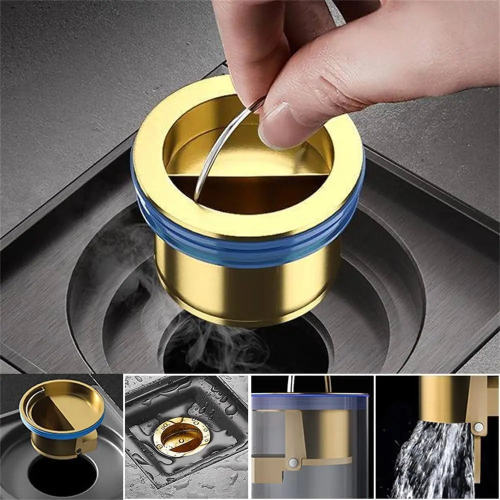 Kalsten | Anti-Odor Drainage Core made of Brass – Reliably Stops Drain & Pipe Odors