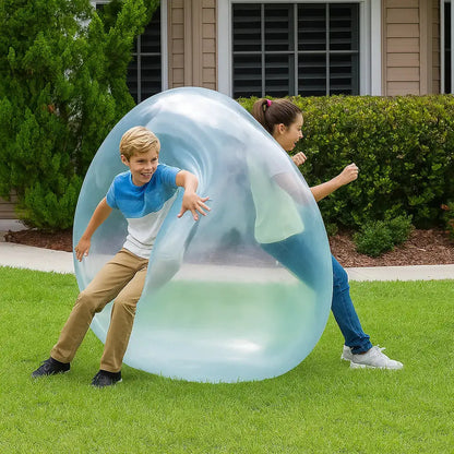 BowLift | Inflatable elastic Bubble Ball – Fillable with water & jumps like crazy