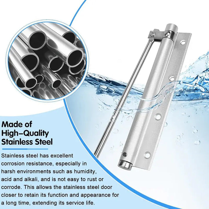 Kalsten | Automatic door hinge with self-reset – Safe & Quiet