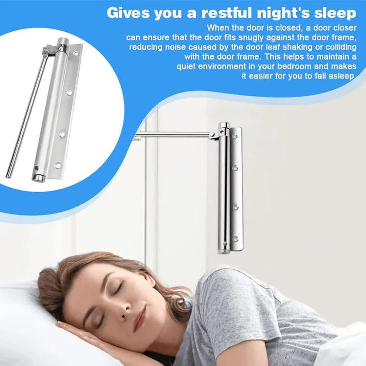 Kalsten | Automatic door hinge with self-reset – Safe & Quiet