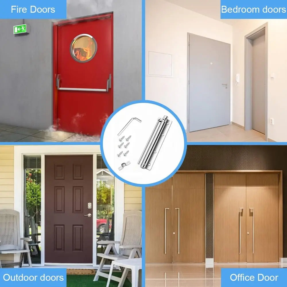 Kalsten | Automatic door hinge with self-reset – Safe & Quiet