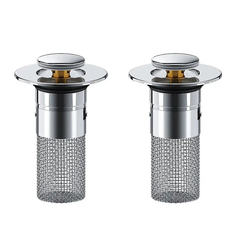 Kalsten | Stainless Steel Pop-Up Drain Strainer for Effortless Clog Prevention