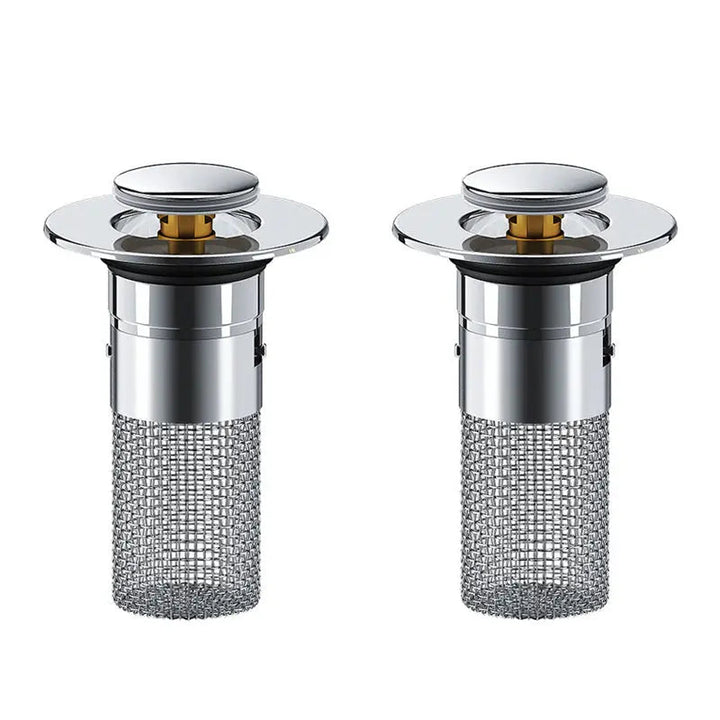 Kalsten | Stainless Steel Pop-Up Drain Strainer for Effortless Clog Prevention