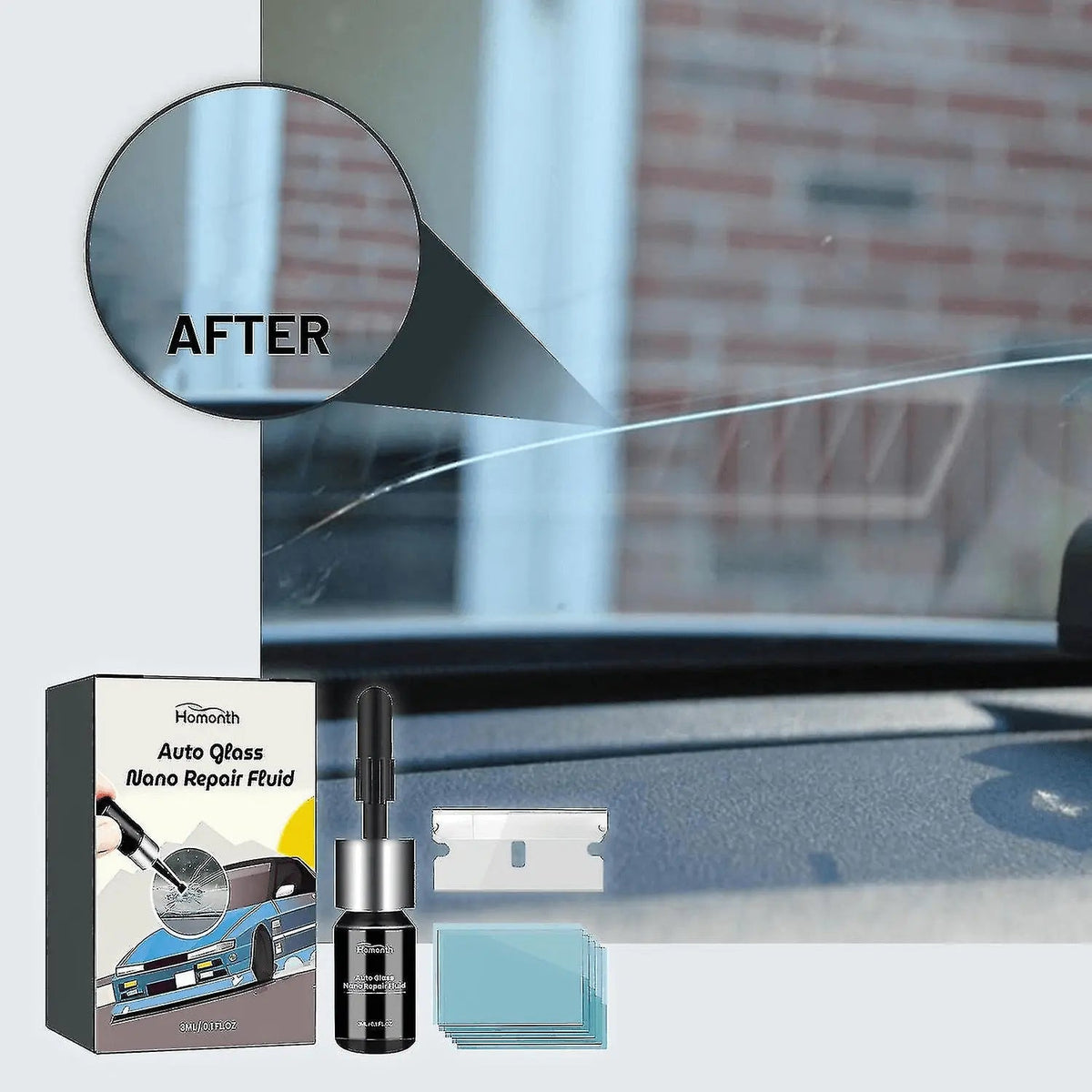BowLift | Glass Repair Kit – Restore glass surfaces to perfect clarity