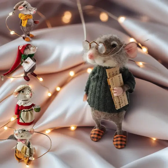 Kalsten | Handmade Felt Mouse – A Touch of Magic for Your Home