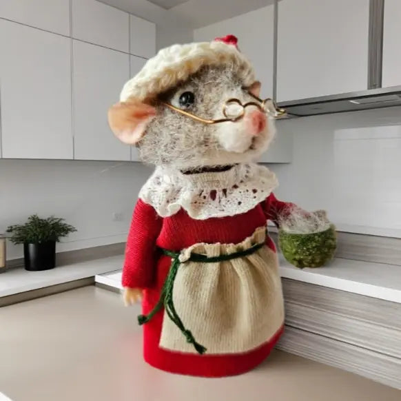 Kalsten | Handmade Felt Mouse – A Touch of Magic for Your Home