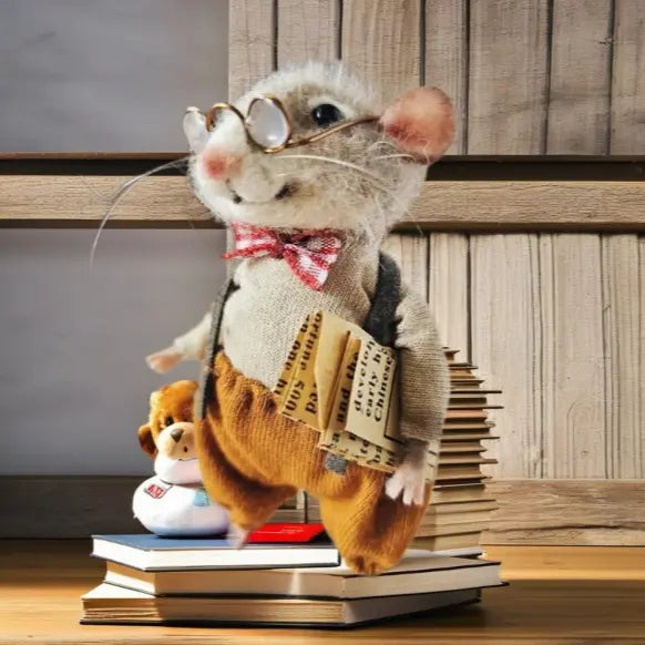 Kalsten | Handmade Felt Mouse – A Touch of Magic for Your Home