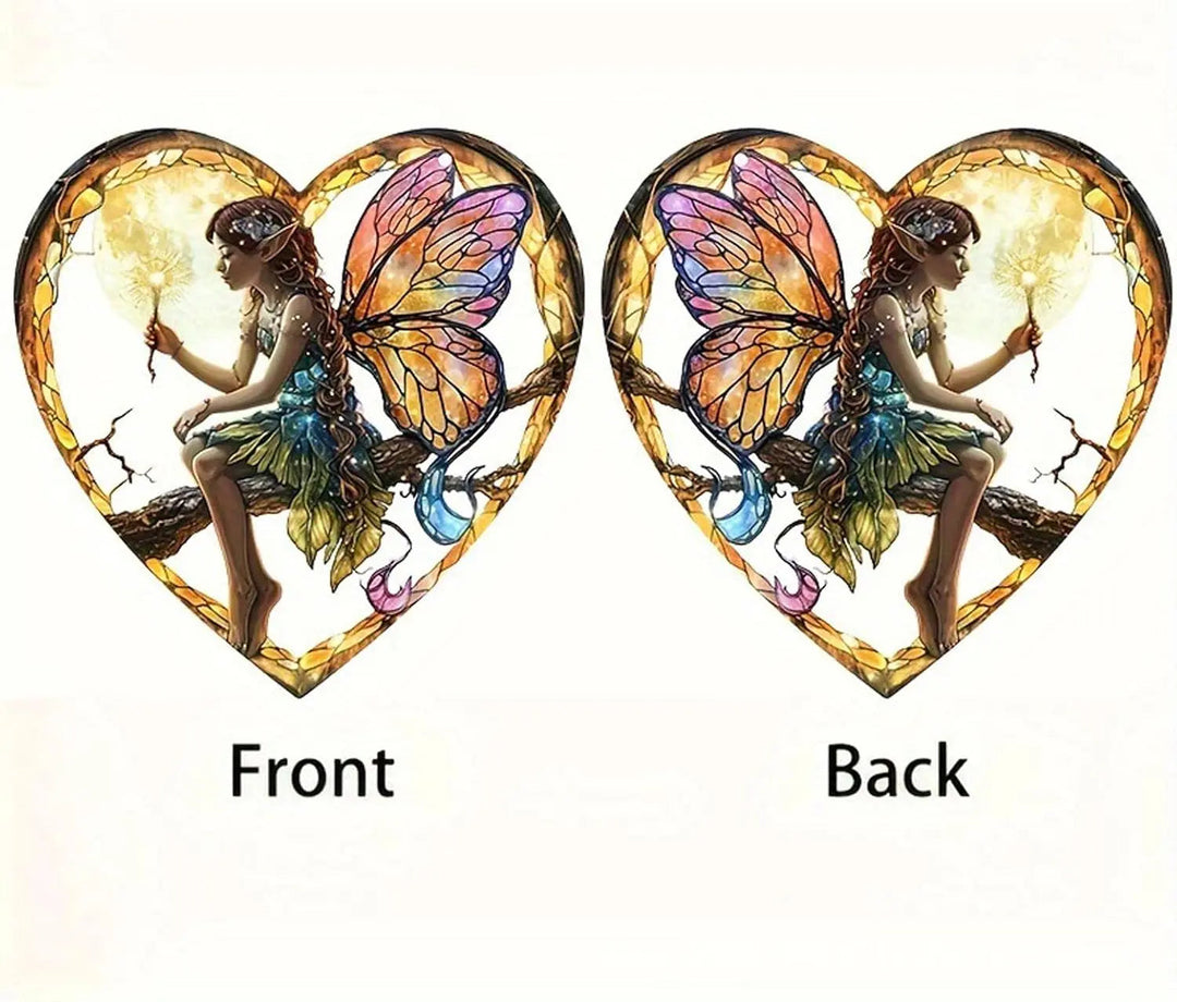 Kalsten | Heart-shaped Elf Light Catcher – Enchanting Home Decoration