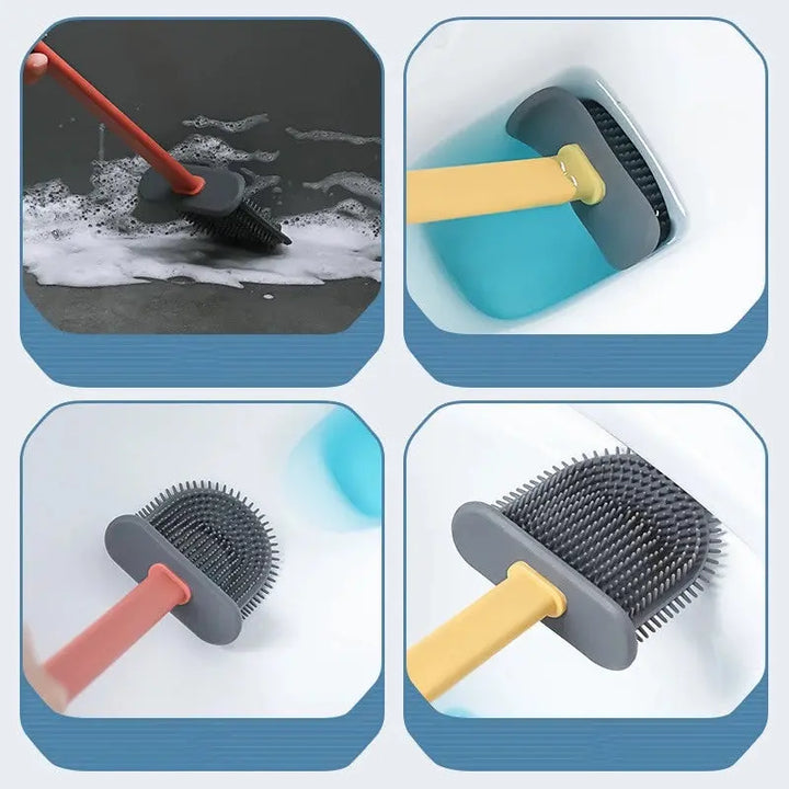 Kalsten | Hygienic Silicone Toilet Brush – Deep Cleaning without Scratches