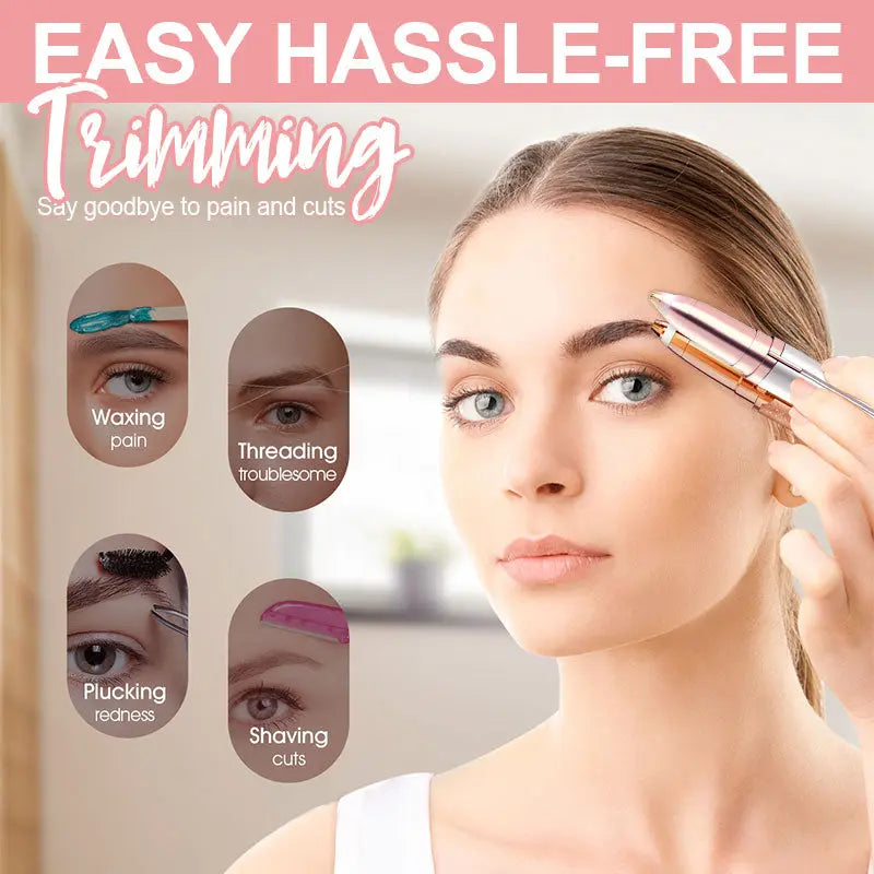 Kalsten | Pain-Free Electric Eyebrow Trimmer for Precise Hair Removal