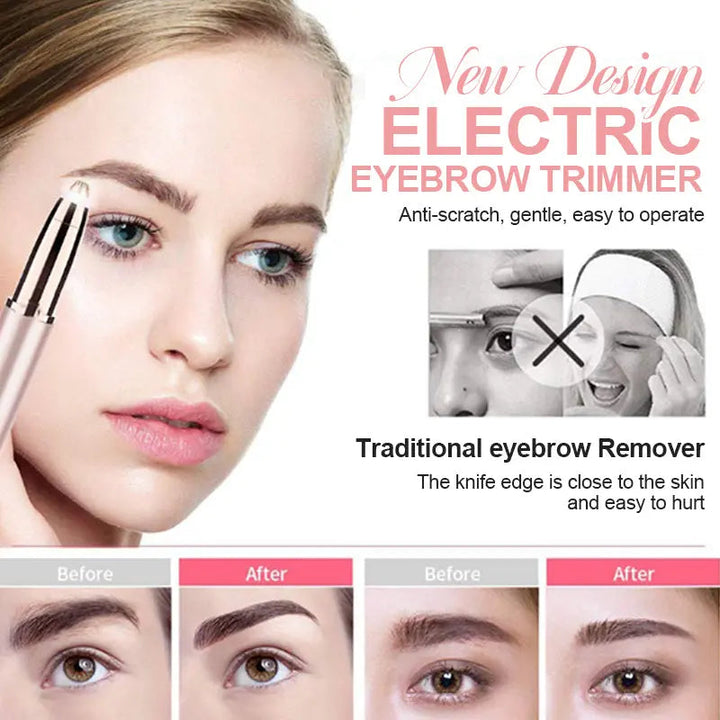 Kalsten | Pain-Free Electric Eyebrow Trimmer for Precise Hair Removal
