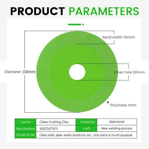Kalsten | Ultra-thin diamond glass cutting disc