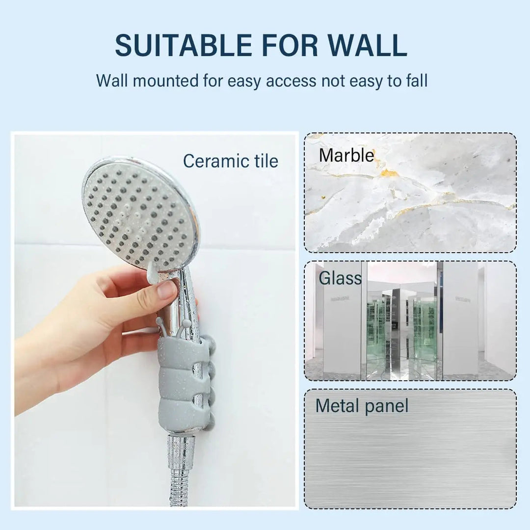 Kalsten | Adjustable shower head holder with strong suction cup