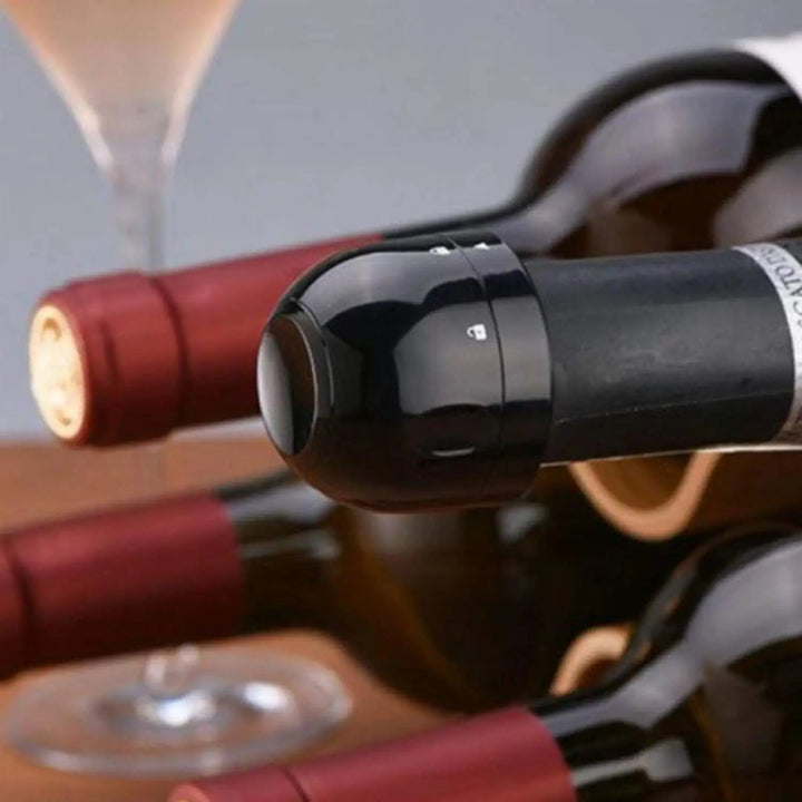 Kalsten | Wine stopper with vacuum function – Preserves aroma & carbonation reliably