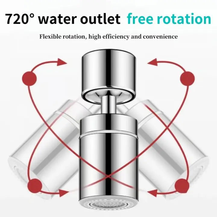 Kalsten | 360° Faucet Attachment – Splash-Free with 2 Spray Modes