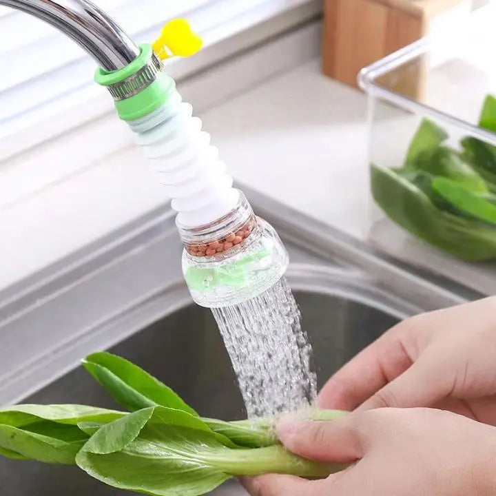 Kalsten | 360° faucet attachment with filter & splash guard