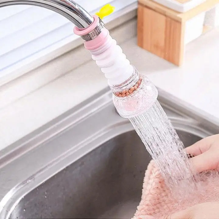 Kalsten | 360° faucet attachment with filter & splash guard