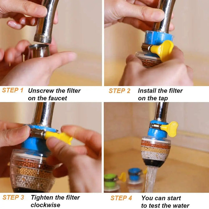 Kalsten | Activated Carbon Water Filter – Clean Tap Water Directly from the Faucet