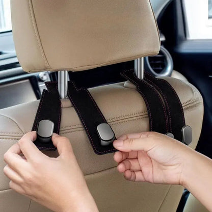 BowLift | Auto headrest hooks – double hooks for bags and accessories