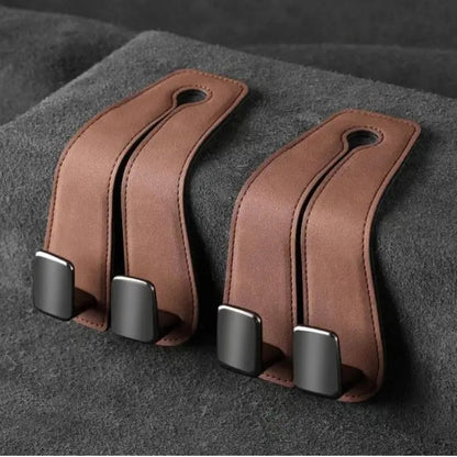 BowLift | Auto headrest hooks – double hooks for bags and accessories
