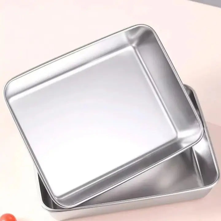 Kalsten | Stainless steel can with lid – stackable & leak-proof