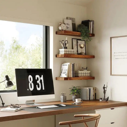 BowLift | Handmade Solid Wood Wall Shelves – Stylish & Space-Saving