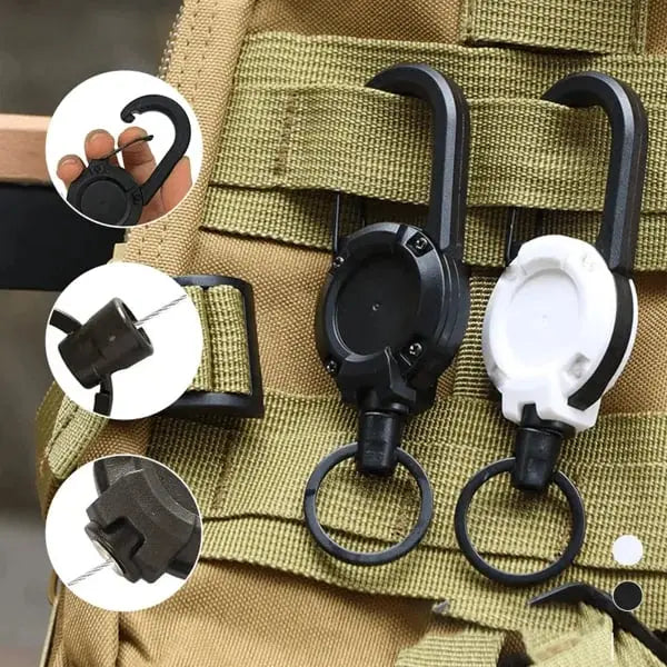 Kalsten | Tactical Keychain with Retractable Cord