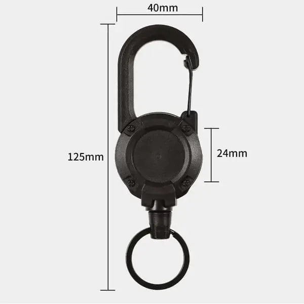 Kalsten | Tactical Keychain with Retractable Cord
