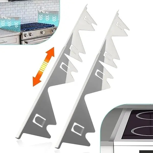 Kalsten | Telescopic cover strips made of stainless steel for stove gaps