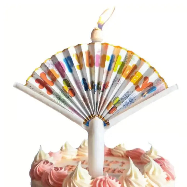 BowLift | Surprise Pop-up Fan Candle Topper