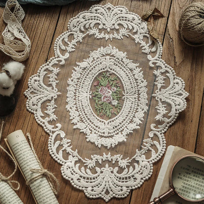 Handmade Crochet Lace Tablecloth Doilies | Skanto
