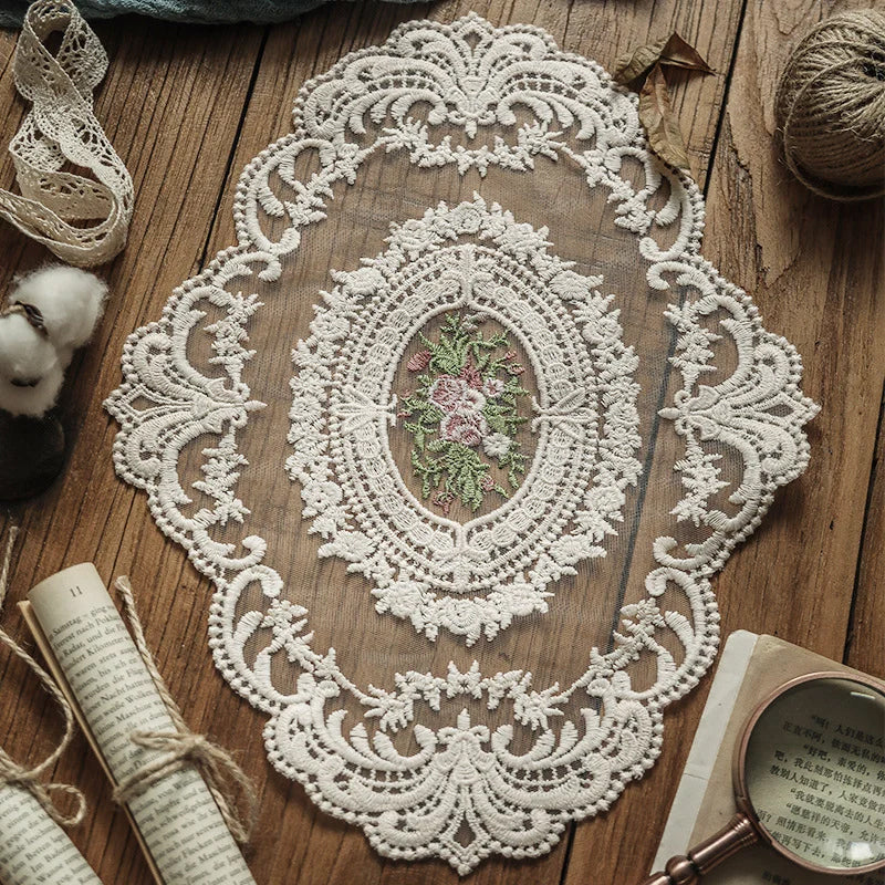 Handmade Crochet Lace Tablecloth Doilies | Kalsten