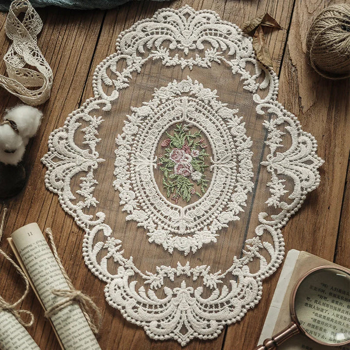 Handmade Crochet Lace Tablecloth Doilies | Kalsten