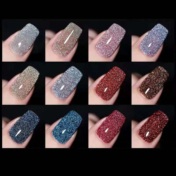 Glitter and diamond nail polish (8ml) | Kalsten