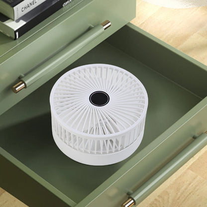 Portable rechargeable telescopic table fan with silent design and height-adjustable | Karnz